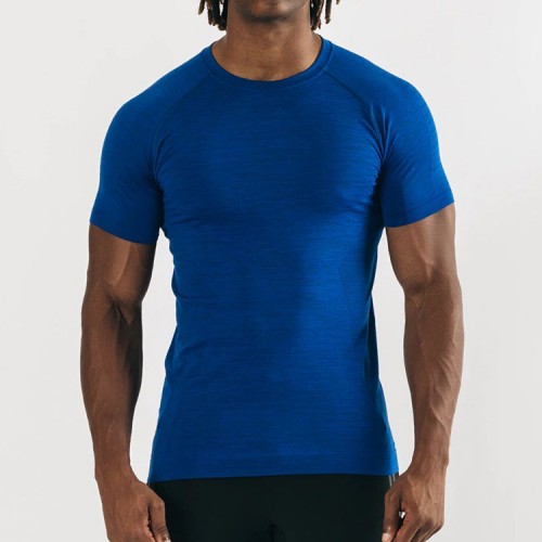 Cross-border new fitness short-sleeved t-shirt 