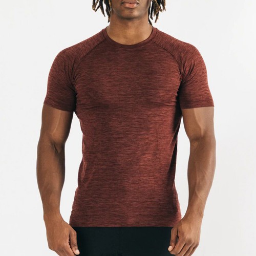 Cross-border new fitness short-sleeved t-shirt 