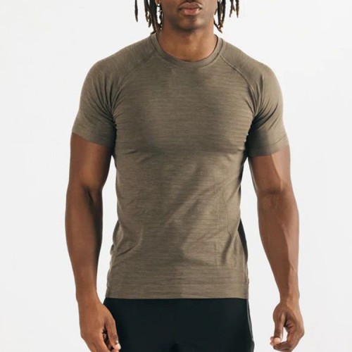 Cross-border new fitness short-sleeved t-shirt 