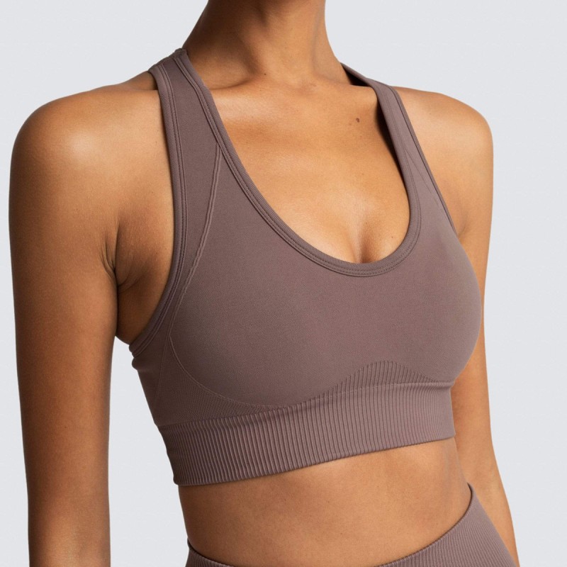 Quick-dry beauty back sports bra outdoor sports running seamless knit fitness vest