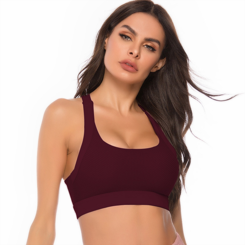 Cross-border hot-selling Yoga Bra shock-proof Gathering Exercise Beauty Yoga Vest Women’s sports underweart