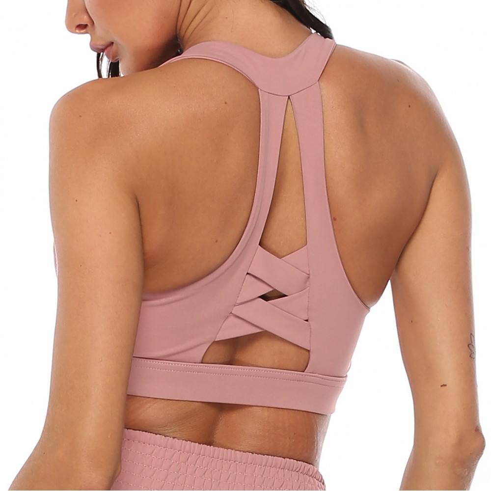 Cross-border hot-selling Yoga Bra shock-proof Gathering Exercise Beauty Yoga Vest Women’s sports underweart 