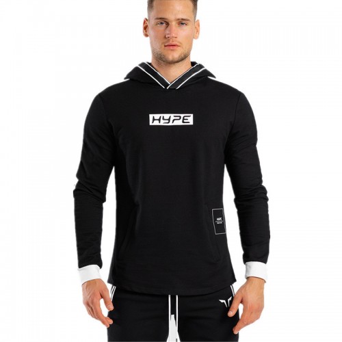 The new fall sports suit men, outdoor fitness sweater and trousers, fashion men’s two-piece casual sportswear