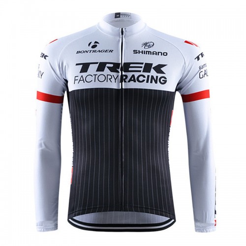 Black-and-white striped long-sleeved cycling suit cycling team version of Men’s and women’s Spring and Autumn Sun Protection cycling suit 