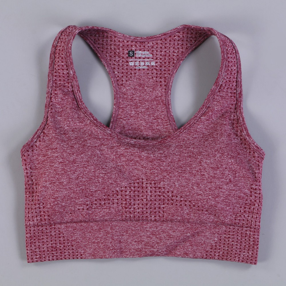 Spot 11 color sports bra running shock-proof gathering shape fitness professional-point point Bra 