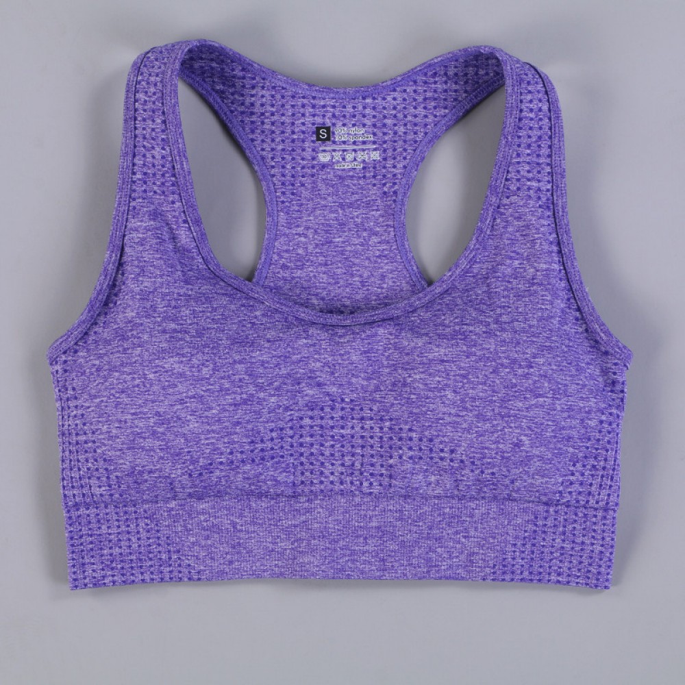 Spot 11 color sports bra running shock-proof gathering shape fitness professional-point point Bra 