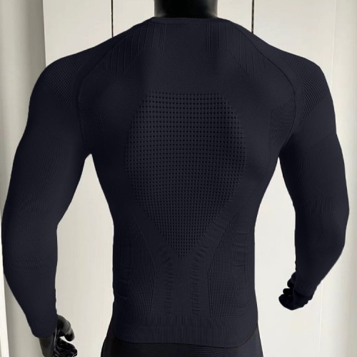 Spot men's sports ski suit breathable warm running cycling rock climbing marathon functional long-sleeved compression clothing