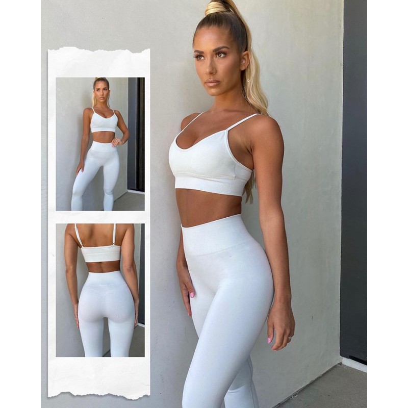 Two-piece Women Yoga clothing, sweatpants, Bras, gym clothes
