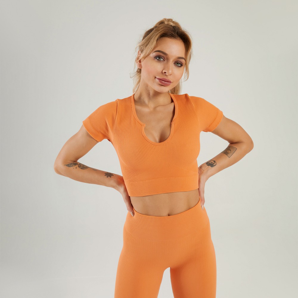 Seamless work out set for women 
