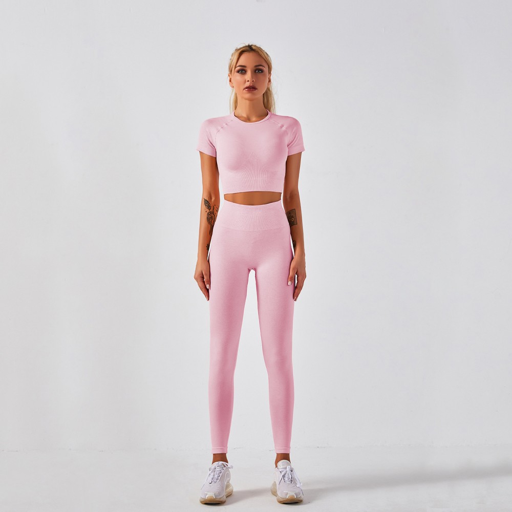 Women Fitness Active Gym Seamless Botee Yoga Set 