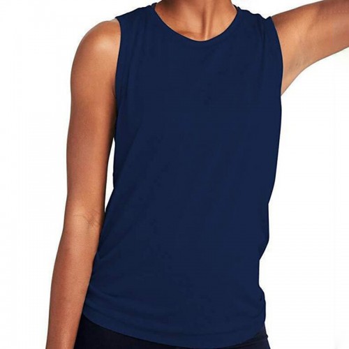 New Spring and summer new pure-color loose yoga vest blouse pullover head quick-dry exercise jacket lady