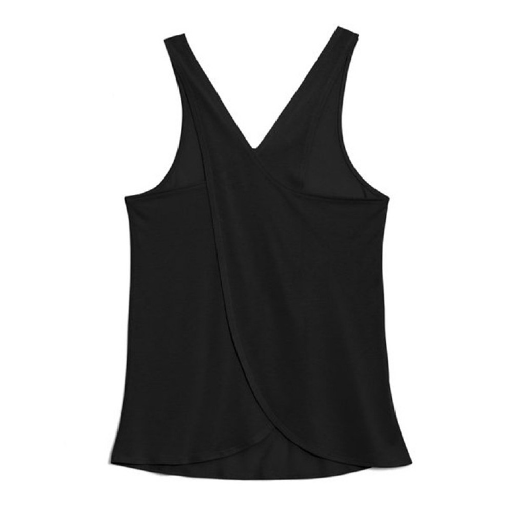 New Spring and summer new pure-color loose yoga vest blouse pullover head quick-dry exercise jacket lady 