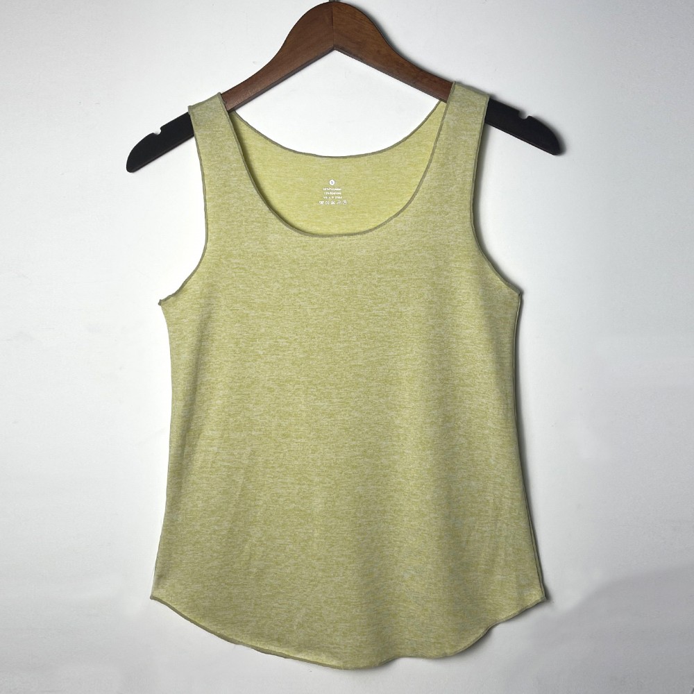 New Spring and summer new pure-color loose yoga vest blouse pullover head quick-dry exercise jacket lady 