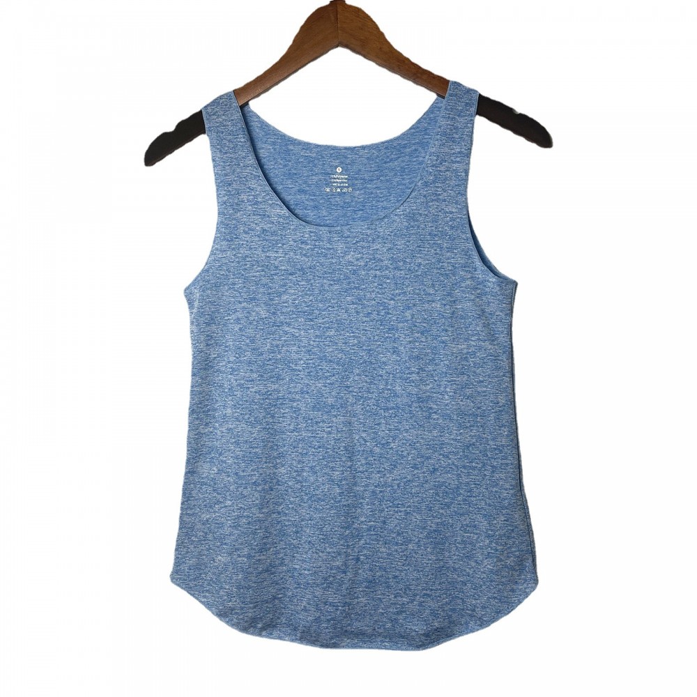 New Spring and summer new pure-color loose yoga vest blouse pullover head quick-dry exercise jacket lady 