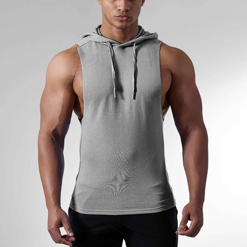 LYFT fitness vest tailored to fit men sports trend summer cotton sleeveless waistband Amazon