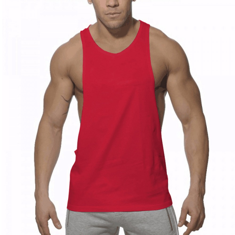 LYFT fitness vest tailored to fit men sports trend summer cotton sleeveless waistband Amazon 