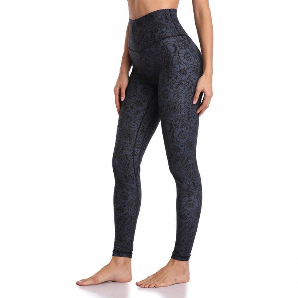 Leopard print leggings, European and n Camouflage Yoga Pants, cross-border high-waist hip fitness yoga suit 